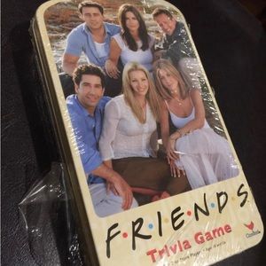 Friends TV show trivia game tin. Brand new